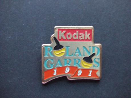 Roland Garros tennis tournooi sponsor Kodak